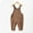 Coffee, variant on ZZwxWA Baby Boy Girl Corduroy Bib Overalls Cotton Button Suspender Overalls Plain Romper Loose Jumpsuit Online Shopping