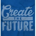 thumbnail image 2 of Create Future Inspiration Cute Gym Hoodie Sweatshirt Women Brisco Brands X, 2 of 6