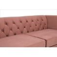 thumbnail image 5 of Uspridefurniture Lisette 73.3'' Velvet Square Arm Sofa,Pink, 5 of 5