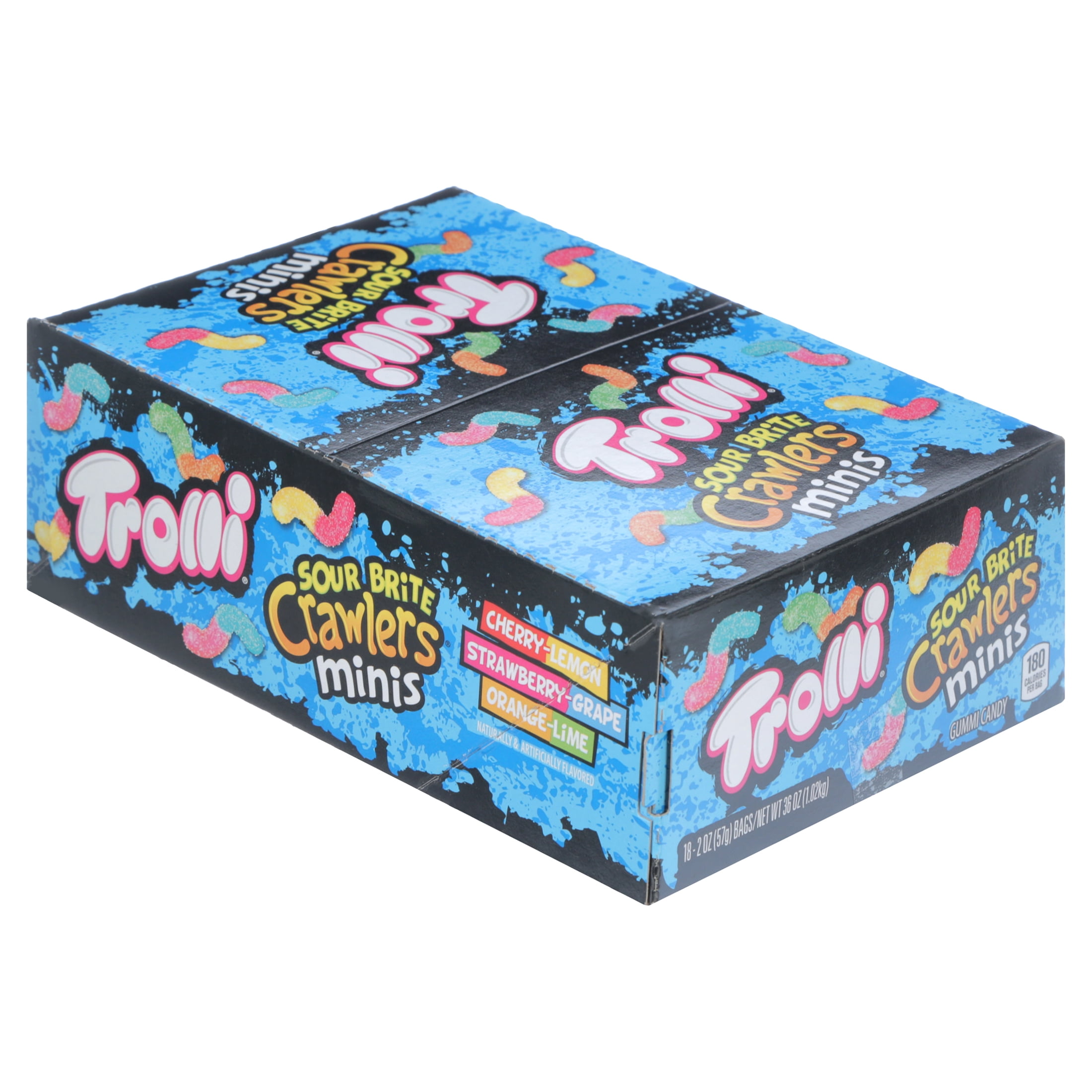 Trolli Sour Brite Crawlers Gummy Candy, 7.2 Oz — Custom Treats