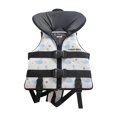 thumbnail image 4 of Chaleco de natación para niños con correas ajustables de secado rápido para kayak, parque acuático y deportes acuáticos. Océano azul, 4 of 8