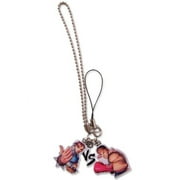 Super Street Fighter IV Chun-Li Logo Cell Phone Charm Keychain GE-8241