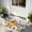 gray, variant on Front Door Mat Indoor Outdoor Entrance, Fall Thanksgiving Low Profile Doormats Non-Slip Backing, Orange Blue Pumpkin Eucalyptus Sunflower Absorbent Welcome Mat for Entryway Hallway, 16"x24"