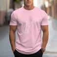 thumbnail image 1 of Tops para hombre, blusas y camisas de cuello redondo y manga corta para hombre, blusas casuales de cuello redondo con estampado de moda para hombre, blusas de cuello redondo y manga corta, camisas par, 1 of 6
