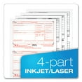 thumbnail image 3 of W-2 Tax Forms, Four-Part Carbonless, 5.5 X 8.5, 2/page, (50) W-2s And (1) W-3 | Bundle of 2 Packs, 3 of 5