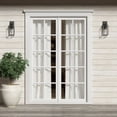 thumbnail image 2 of 2 PCS 52x63" Rod Pocket with Back Tab Privacy Curtain Pair, 2 of 5