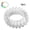 transparent, variant on 5Pcs False Nail Swatches Wheels Nail Wheel Art Plastic Nail Polish Display Wheel for Manicure Swatches for Nail Polish Color Show Nail