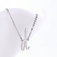 thumbnail image 3 of D Initial Necklace Alphabet Pendant Silver Jewelry for Womens Mother Gifts, 3 of 3