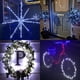 thumbnail image 3 of Guirnalda de luces solares QITONG de 4 x 33 pies, 100 LED, impermeables, 8 modos, 3 of 8