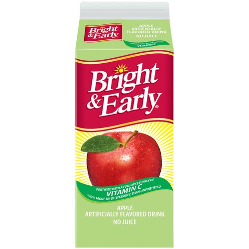 Bright & Early Apple Flavored Drink, 59 Fl. Oz.