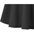 thumbnail image 4 of Women's Basic Flared Casual Mini Skate Skirt Versatile Stretchy, 4 of 4