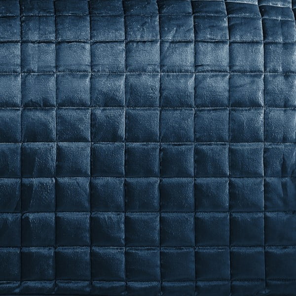 Riverbrook Home 3 Piece Quilt Set, Queen, Cobalt Blue, Lyndon, Polyfill, Adult