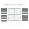 thumbnail image 5 of Tuya Smart ZigBee 3.0 Wireless 12 Scenes Wall Switch Button Controller Adhesive Smart Automation ,Trusted and Reliable, 5 of 7