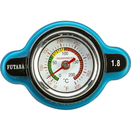 Fire Power 012314524 Radiator Cap with Temp Gauge - 26psi (1.8kg)