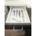 thumbnail image 5 of Mainstays 49 Piece Elena Adult Stainless Steel Flatware and Organizer Tray Value Set Silver, Service for 8, 5 of 12
