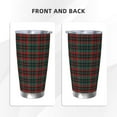 thumbnail image 3 of KLL Tartan Plaid Print 40oz Stainless Steel Insulated Car Cup with Spillproof Lid - Keep Your Drink Hot or Cold on the Go-Without Straw, 3 of 8