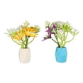 thumbnail image 1 of Artificial Aquarium Flowers, Bright Colors 2 Pieces Artificial Aquatic Plants  For Decoration, 1 of 8