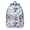 Botanical Garden, variant on Botanical Garden Print Canvas Bookbag – Artistic Floral Backpack for College, Work, and Travel, with Oxford Material and Anti-theft Zippers
