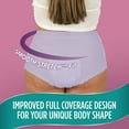 thumbnail image 5 of Women's Incontinence & Postpartum Underwear, L , Maximum Absorbency (36 Count), 5 of 11