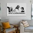 thumbnail image 6 of The Big Lebowski Movie Poster (14) Wall Art Poster Gifts Bedroom Prints Home Decor Hanging Picture Canvas Painting Posters 24x36inch(60x90cm), 6 of 6