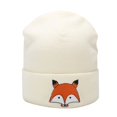 thumbnail image 2 of Dyfzdhu New Fashion Women Men Keep Warm Casual Knitted Hat Ski Embroidery Sport White, 2 of 2