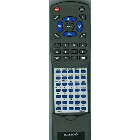 Replacement Remote for MAGNAVOX NB884UD, RTNB884UD, NB884, ZV457MG9A