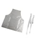 thumbnail image 4 of Delantal de chef con correas ajustables, ideal para esculturas, carpinteros y cafeterías. Blanco 30 Grosor, 4 of 9