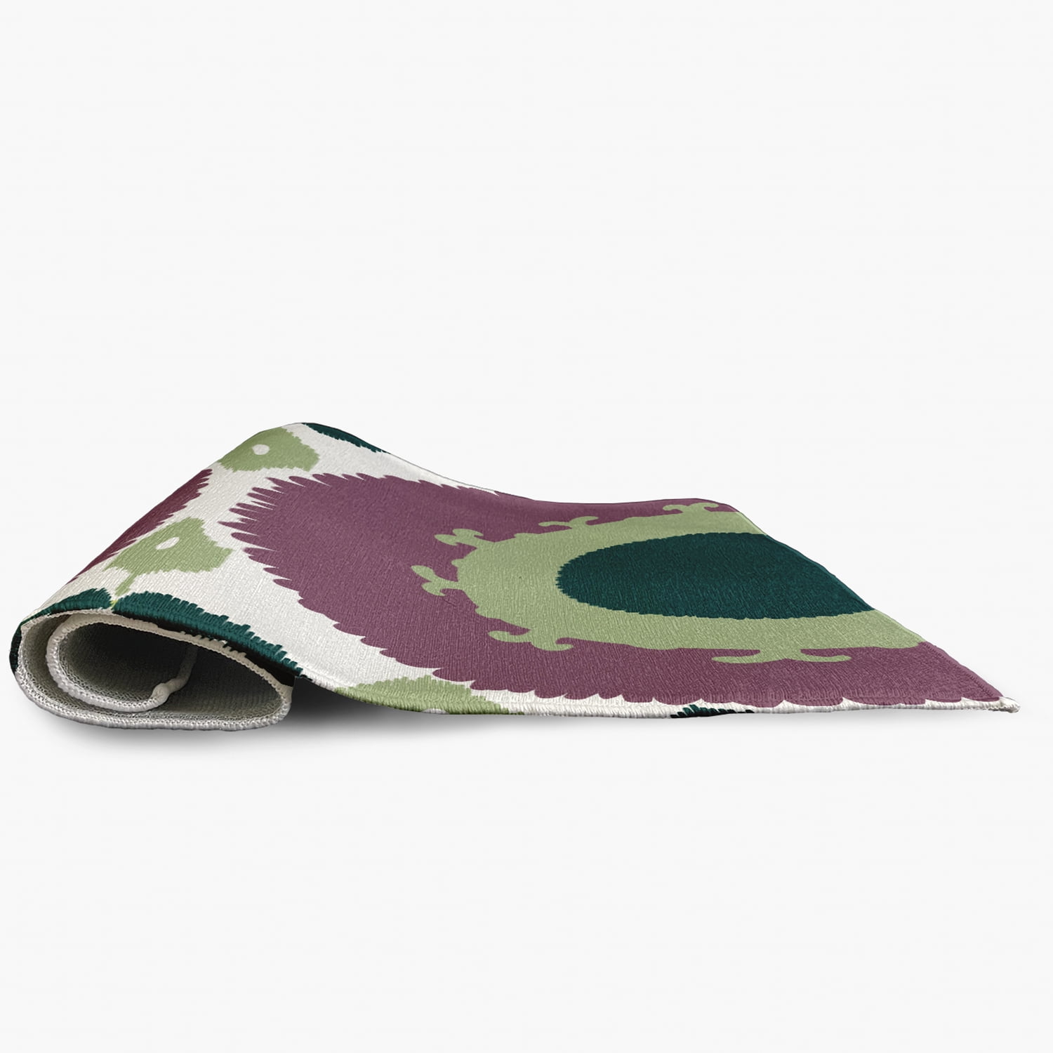 Simply Daisy 3' x 5' Green Boho Chenille Indoor/Outdoor Rug