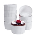 thumbnail image 1 of Ramekins GPYG Creme Brulee, 180 ml, juego de 8 unidades de porcelana, 1 of 7