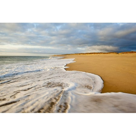 Surf at Coast Guard Beach in the Cape Cod National Seashore in Eastham, Massachusetts Print Wall Art By Jerry and Marcy
