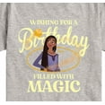 thumbnail image 3 of Disney - Wish - Wishing Birthday - Youth And Toddler Short Sleeve T-Shirt, 3 of 5