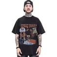 thumbnail image 1 of Playera Estampados Negra De Moda Manga Corta Para Hombre, 1 of 8
