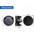 thumbnail image 4 of Iocrest SY-ACC62066 Wall Mount Hanger Holder Stand & Space Saving Bracket for Amazon Echo Dot 2nd Generation Plug in, 4 of 7