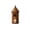 A, variant on Rustic Metal House Candle Holder Vintage Cutout Tea Light Lantern with Arched Windows for Tabletop Styling