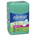 thumbnail image 4 of Always Ultra Thin Pads, Unscented, Size 2, 40 count -2 Pack, 4 of 11