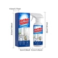 thumbnail image 4 of Yannianjz Deep Cleaning Stain Removal Spray, Multi Surface Cleaner, Stubborn Stain Remover, Gentle Grime Spray, Use for Kitchen Bathroom Carpet, 4 of 5