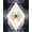 Grey Black White, Pattern 1, variant on ODIKA 8'x10' Washable Area Rug Durable, Non-Slip Geometric Abstract Grid Contemporary Minimalist Grey Alfombras for Living Room, Under Sectional, Family