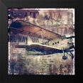 thumbnail image 2 of Sophie 6 20x20 Black Modern Framed Museum Art Print Titled - Vintage Fixed Wing Airplane, 2 of 5