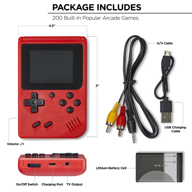 Shipped from California Video Game Player,Portable Retro Handheld Video Game  Consol 