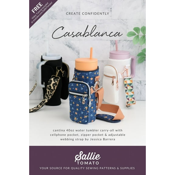 Casablanca Carry-All Sewing Pattern from Sallie Tomato