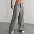 thumbnail image 5 of Yokua Women's Corduroy Wide-Leg Soft and Warm Work Pants, 5 of 8