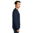 thumbnail image 4 of Gildan Ultra Cotton Men’s Long Sleeve Pocket T-Shirt, Comfortable, Crewneck Classic Fit, Navy, XL, 4 of 5