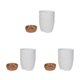 thumbnail image 2 of Macetas de autorriego Cateissary 3 unids/set PP grandes macetas de autorriego para interior, 2 of 6