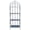 Mossy Blue, variant on Safavieh Tyrique Outdoor Iron 4 Tier Shelf, Mossy Blue