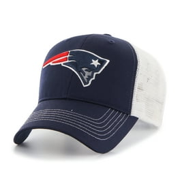 Men's '47 Red New England Patriots Striped Bucket Hat