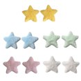 thumbnail image 2 of 2 Pcs Kids Furry Hair Clip Star Hairpin Cute Bangs Clip Hairpin Headress for Kids Women Girls Ladies, 2 of 9