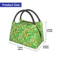 thumbnail image 2 of Rocae St Patrick's Day6 for Insulated Lunch Bag for Women Men,Large Lunch Box for for Work/Office/Picnic/Travel, 2 of 6
