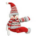 thumbnail image 1 of Wosthever Titular de la hebilla de la cortina de Navidad Decoración de la muñeca de la tela del hogar de Navidad Tieback Clip de la ventana Kits de decoración para fiestas Muñeco de nieve, 1 of 6