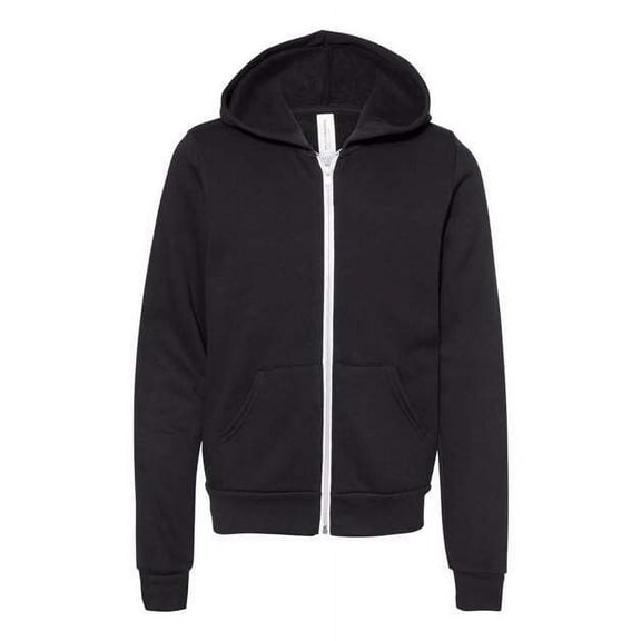 Youth Sponge Fleece Full-Zip Hoodie