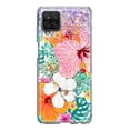 thumbnail image 1 of MUNDAZE Samsung Galaxy A22 5G Shockproof Clear Hybrid Protective Phone Case Hawaiian Vibes Hibiscus Flowers Monstera Summer Cover, 1 of 5